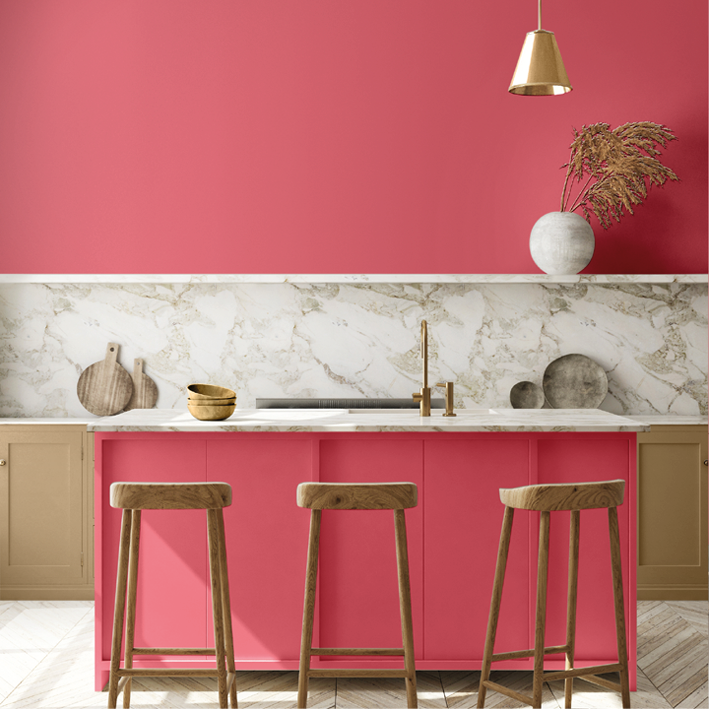 Peinture intérieure Rhubarbe finition veloutée - 