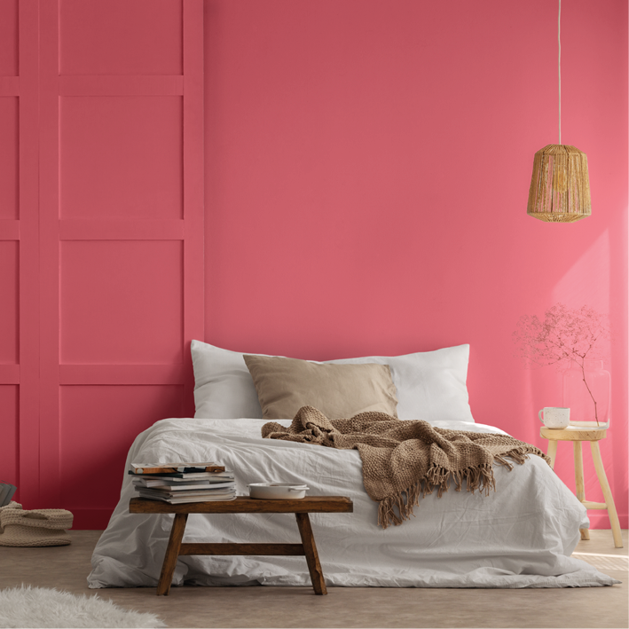 Peinture intérieure Rhubarbe finition veloutée - 