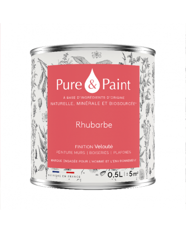 Peinture intérieure Rhubarbe finition veloutée