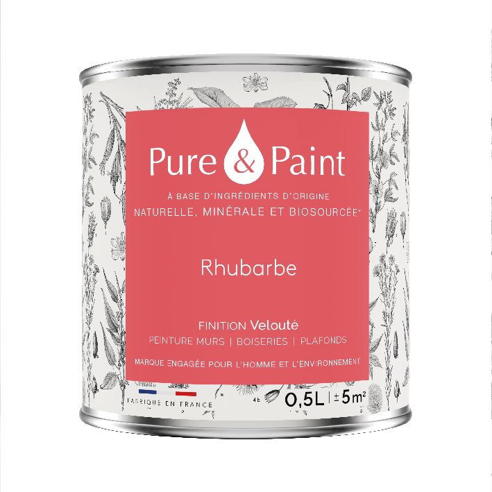 Peinture intérieure Rhubarbe finition veloutée - 