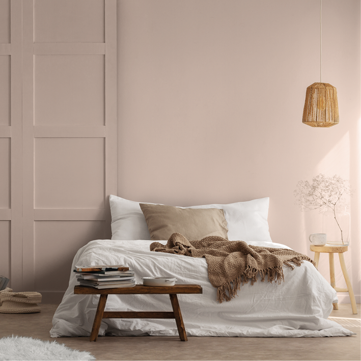 Peinture intérieure Rose du passé finition veloutée - 