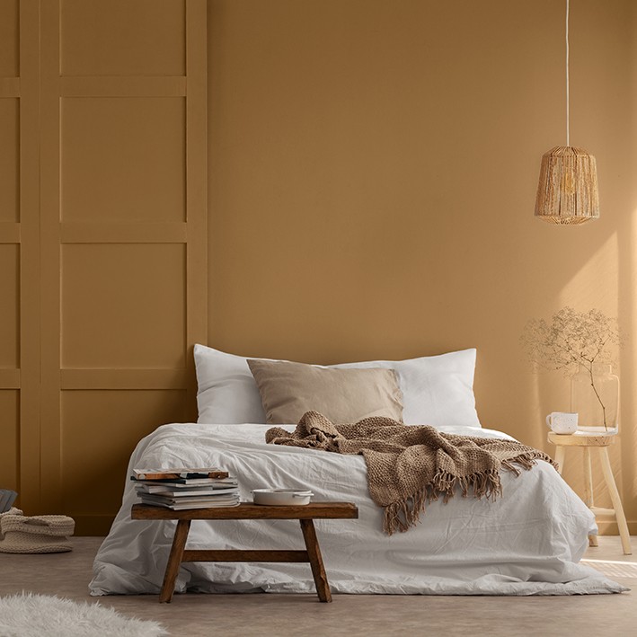 Peinture intérieure Casse-noisette finition veloutée - 