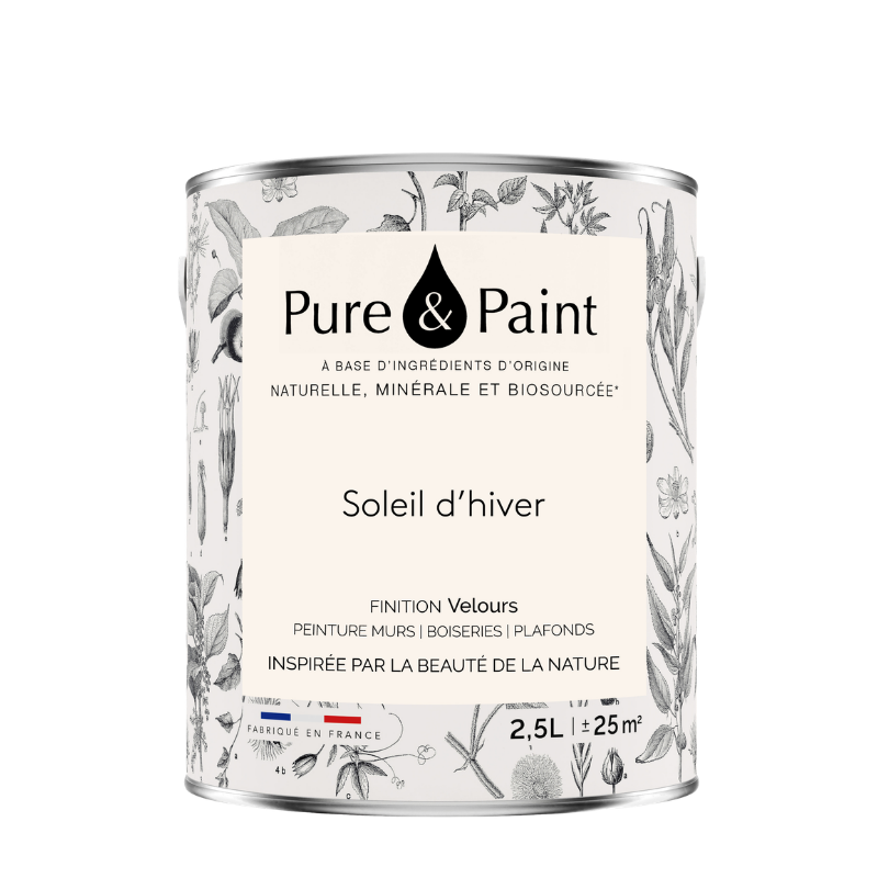 Peinture intérieure Soleil d'Hiver finition veloutée - 