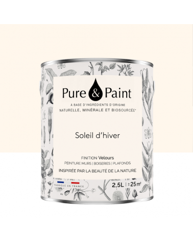 Peinture intérieure Soleil d'Hiver finition veloutée