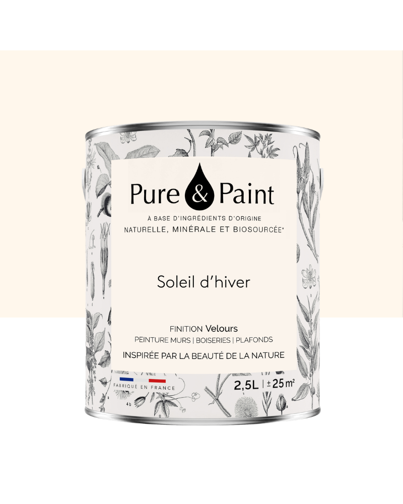 Peinture intérieure Soleil d'Hiver finition veloutée