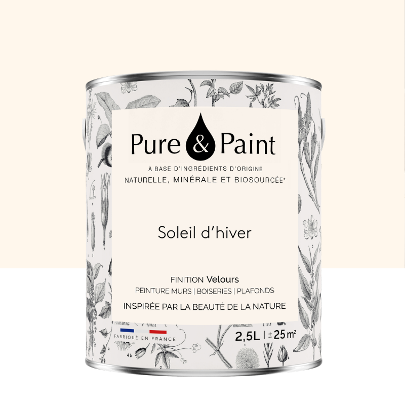 Peinture intérieure Soleil d'Hiver finition veloutée - 