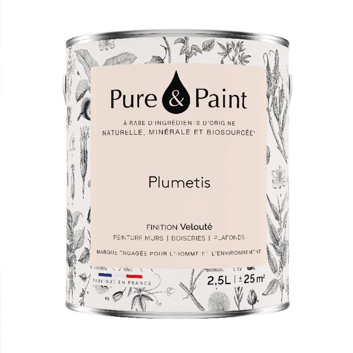 Peinture intérieure Plumetis finition veloutée - 