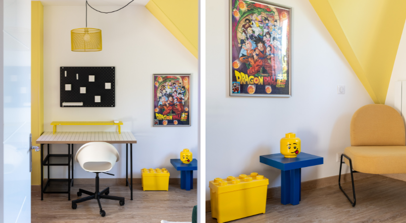 Style Memphis Jaune Pure And Paint